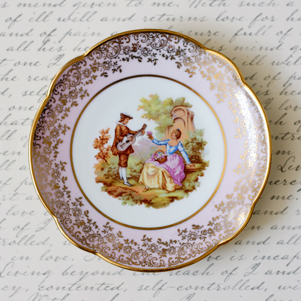 French Pin Dish Heirloom Keepsakes